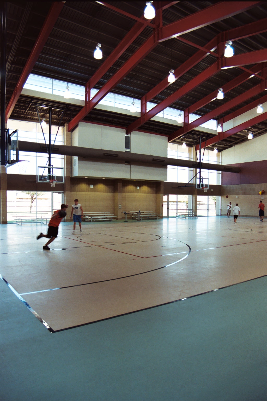 Watauga Community Recreation Center, ENR architects with LBL Architects, Watuaga, TX 76148 - Gym